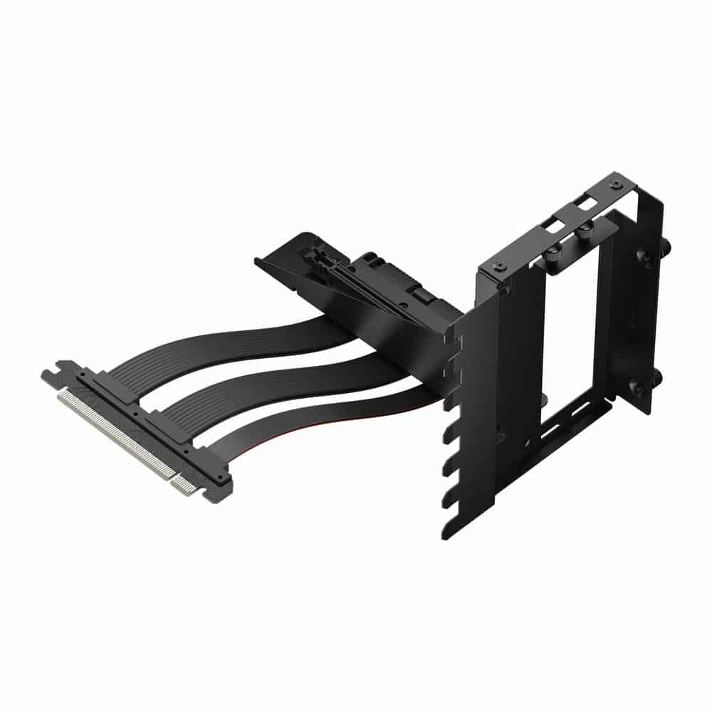 (image for) Fractal Flex 2 Black Universal Vertical GPU Bracket & Riser